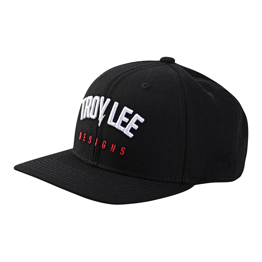 Gorra Curva Troy Lee Designs Bolt Black